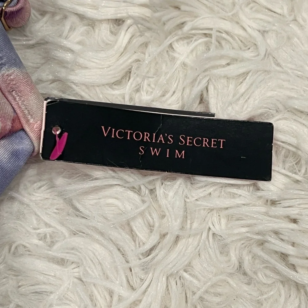 NEW Victoria's Secret Swim‎ Ruched Wicked Bikini Top 32DD Floral Underwire 32E